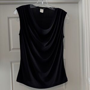 Elegant Black Sleeveless Top